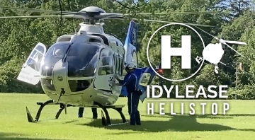 Helicopter operations at Idylease