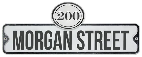 200 Morgan Street nameplate graphic